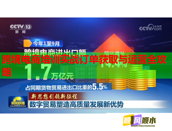 跨境电商培训实战订单获取与运营全攻略  第1张