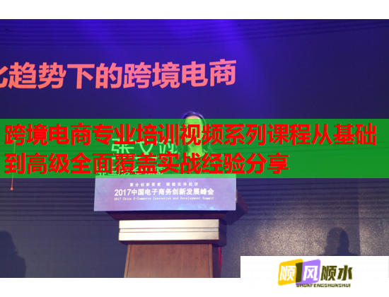 跨境电商专业培训视频系列课程从基础到高级全面覆盖实战经验分享